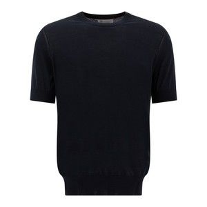 Brunello Cucinelli Fine Knit Black T-Shirt - NWT